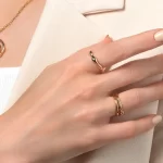 خاص‌ترین طرح‌های طلای ای جی برای عروس خانم‌ها