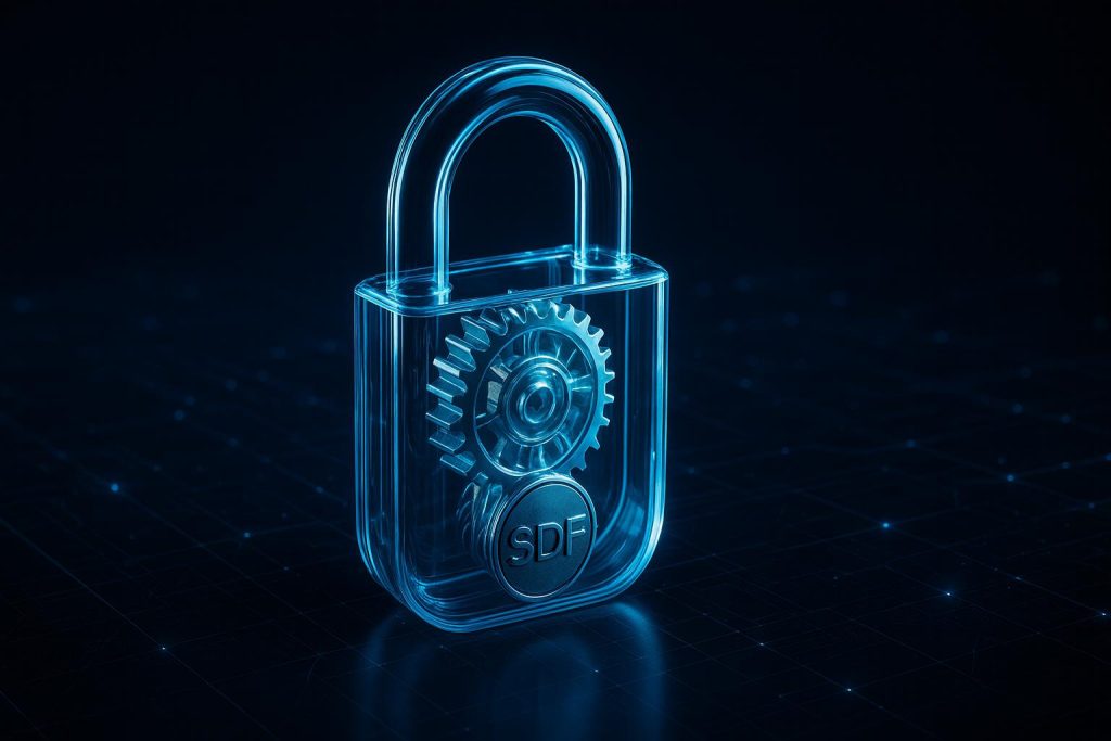 امنیت و شفافیت پراپ SDF
