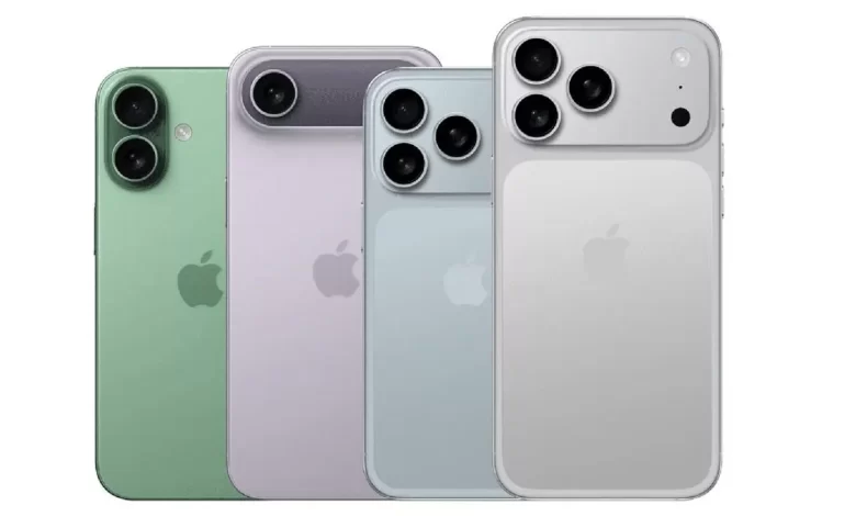 مدلهای آیفون 17 شامل آیفون 17، آیفون 17 پلاس، آیفون 17 پرو و آیفون 17 پرو مکس