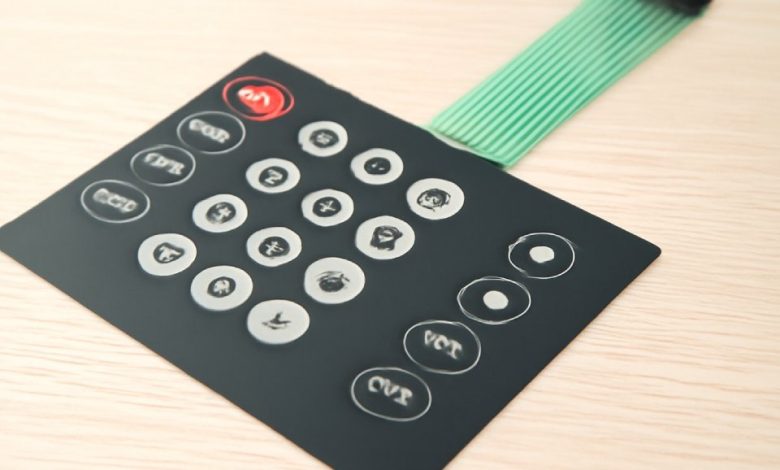 چاپ پلی کربنات صفحه کلید